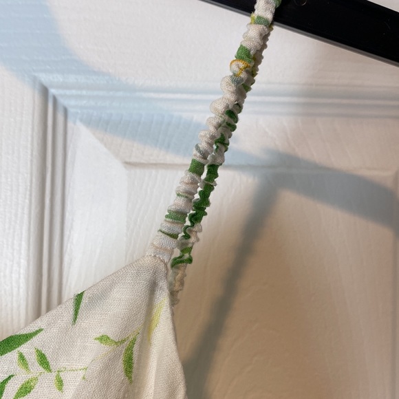 a loves a Tropical Print Off White Mini Dress - Picture 7 of 15